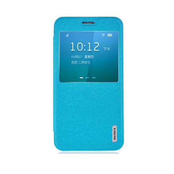Чехол-книжка для телефона Remax Samsung Galaxy S5 Youth искусственная кожа + пластик Blue
