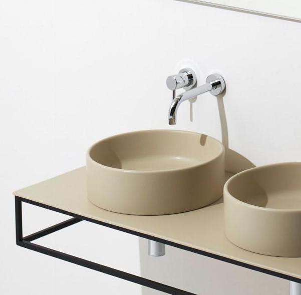 Умывальник Simas FORIU накладной 400x400 мм Бежевый (LEO-FO01SM) - фото 2 Умывальник Simas FORIU накладной 400x400 мм Бежевый (LEO-FO01SM) - фото 2