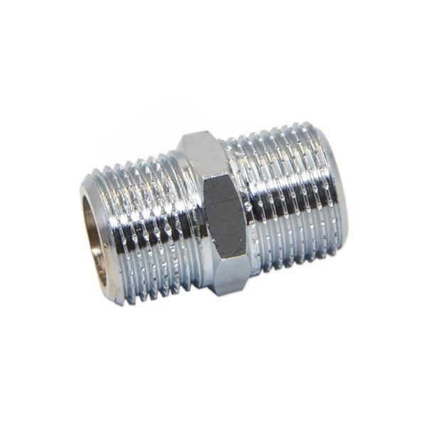 Ниппель хромированный Pattaroni 3/8" наружная резьба (F189CR001)