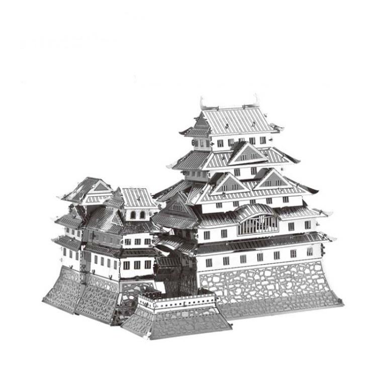 Пазл металевий 3D та сувенір Himeji Jo Castle 7x6,5x6,8 см (635) - фото 2