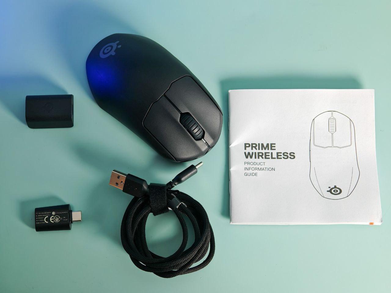 Мышь SteelSeries Prime mini Wireless Black (SS62426) - фото 10