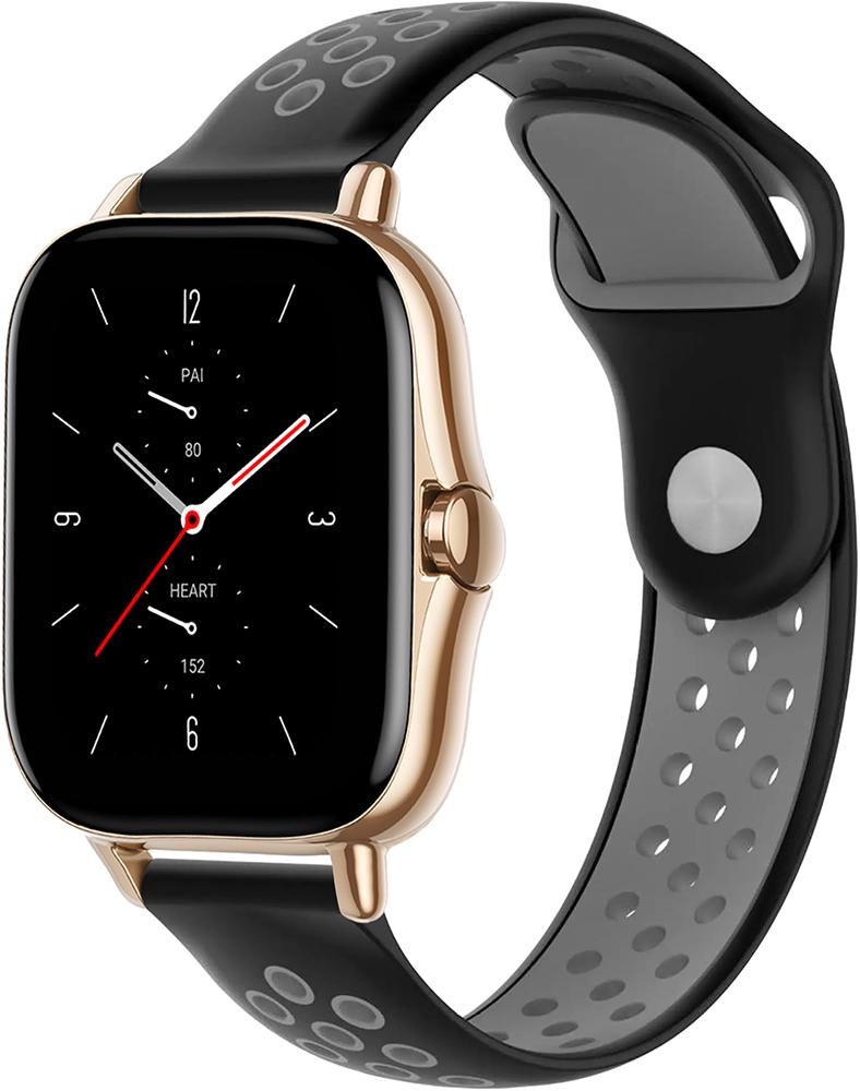 Ремешок Sport для Amazfit GTS 2e Black Grey (23040-53)
