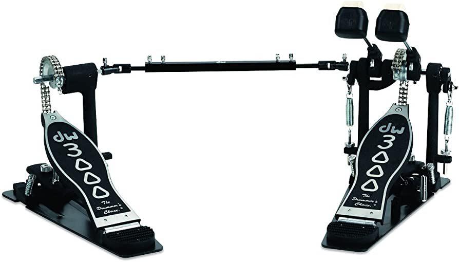 Педаль подвійна для бас-барабана DW 3002 Double Bass Drum Pedal (G-802524) - фото 1