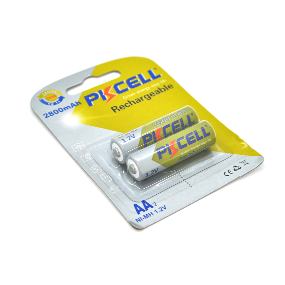 Аккумулятор NiMH PKCELL 1,2V AA 2800 mAh 2 шт. (YUT_V2826) Аккумулятор NiMH PKCELL 1,2V AA 2800 mAh 2 шт. (YUT_V2826)