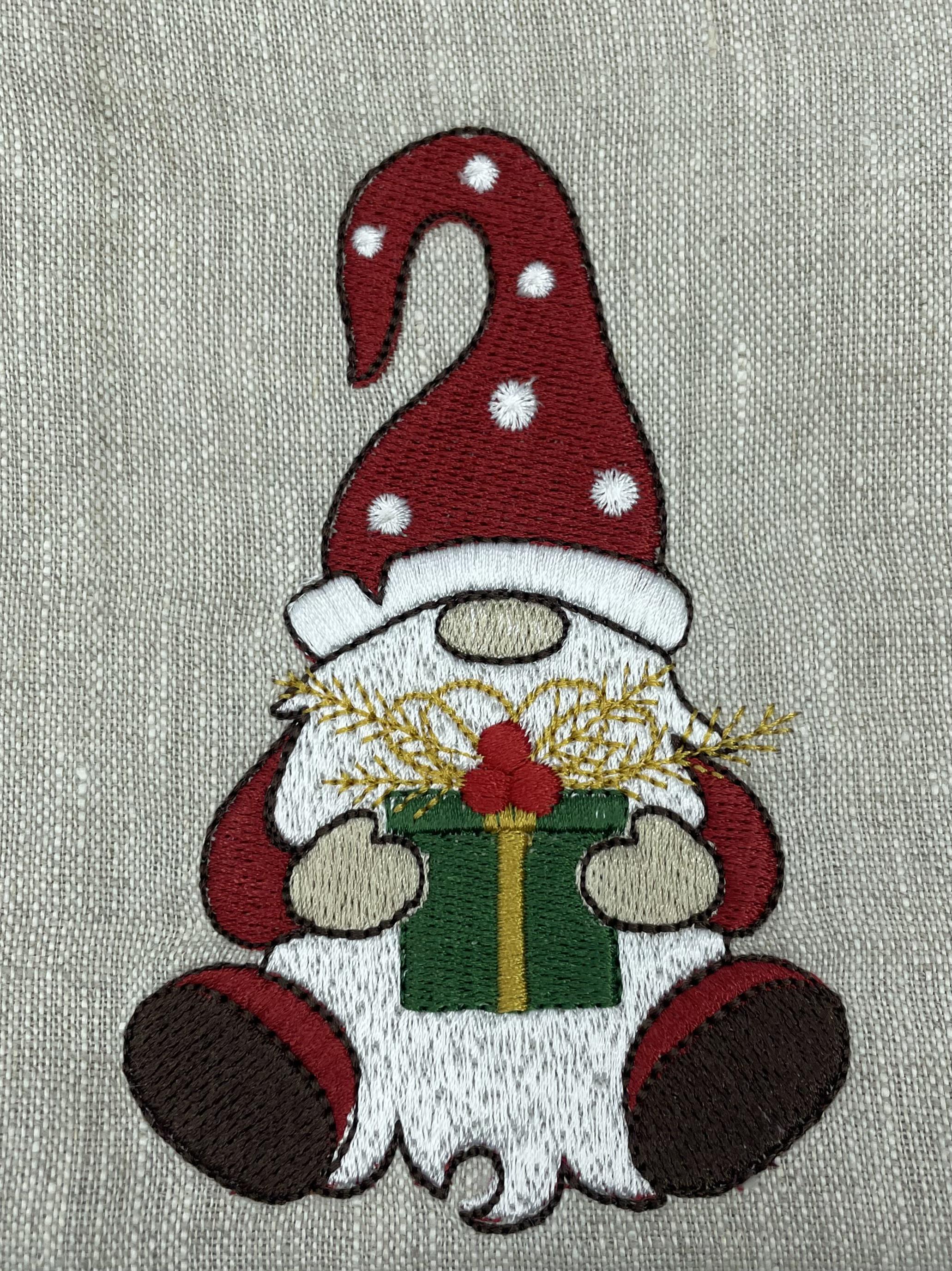 Фартук льняной детский с вышивкой Гном (30083213) - фото 5 Фартук льняной детский с вышивкой Гном (30083213) - фото 5