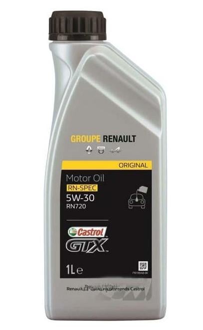 Моторне мастило RENAULT Castrol GTX RN-Spec 5W-30 RN720 5W-30 1 л (7711943759)
