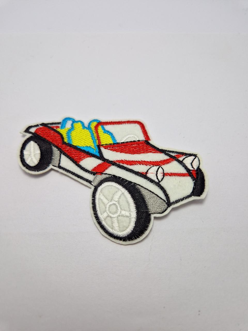 Нашивка термонаклейка мультфильм Тачки текстильная вышитая 6,5x10 см (1998141324)