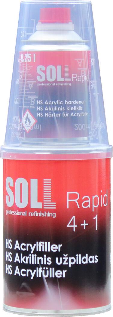 Грунт SOLL HS Rapid 4+1 1 л +0,25 л Черный Грунт SOLL HS Rapid 4+1 1 л +0,25 л Черный