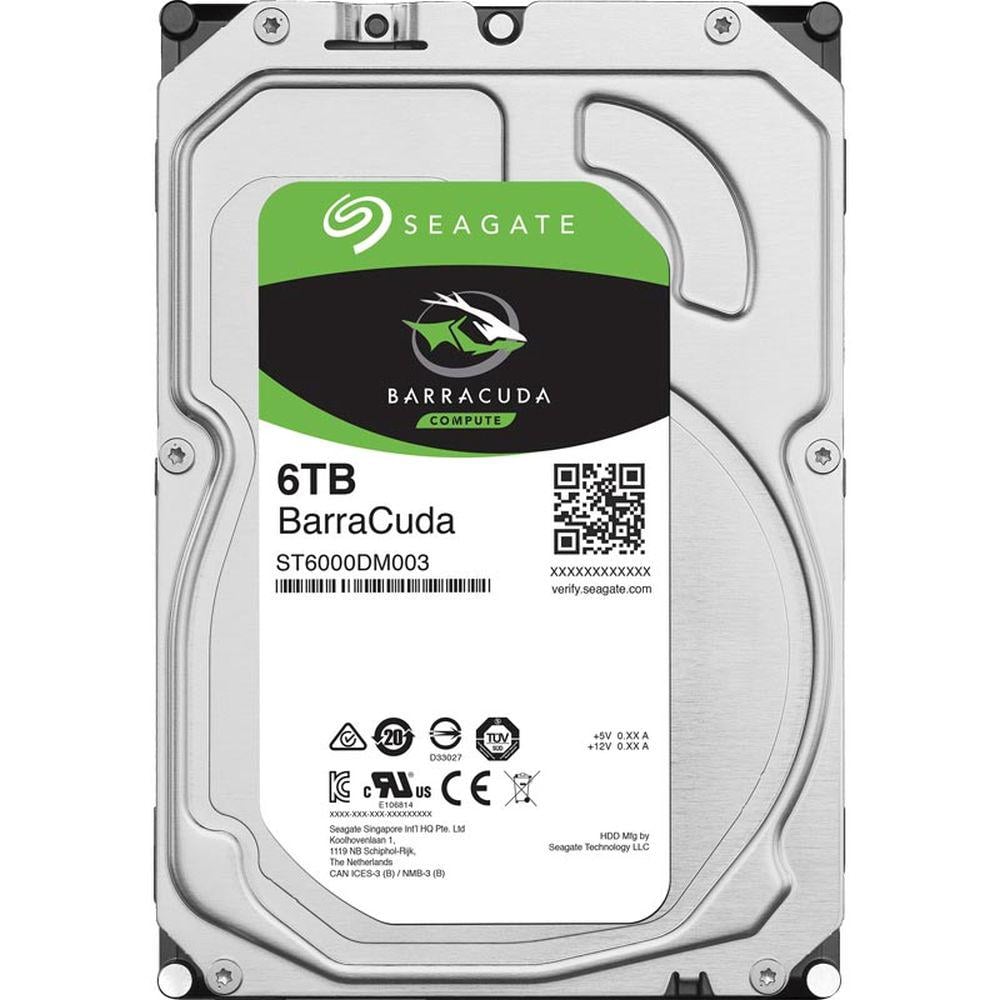 Жорсткий диск Seagate Barracuda SATA3 3,5" 6 Tb 256 Mb 5400 rpm (ST6000DM003)