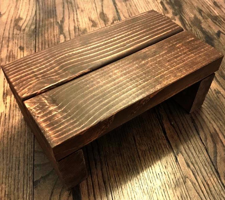 Стульчик из дерева Припять Капучино (ТАБ-001109)