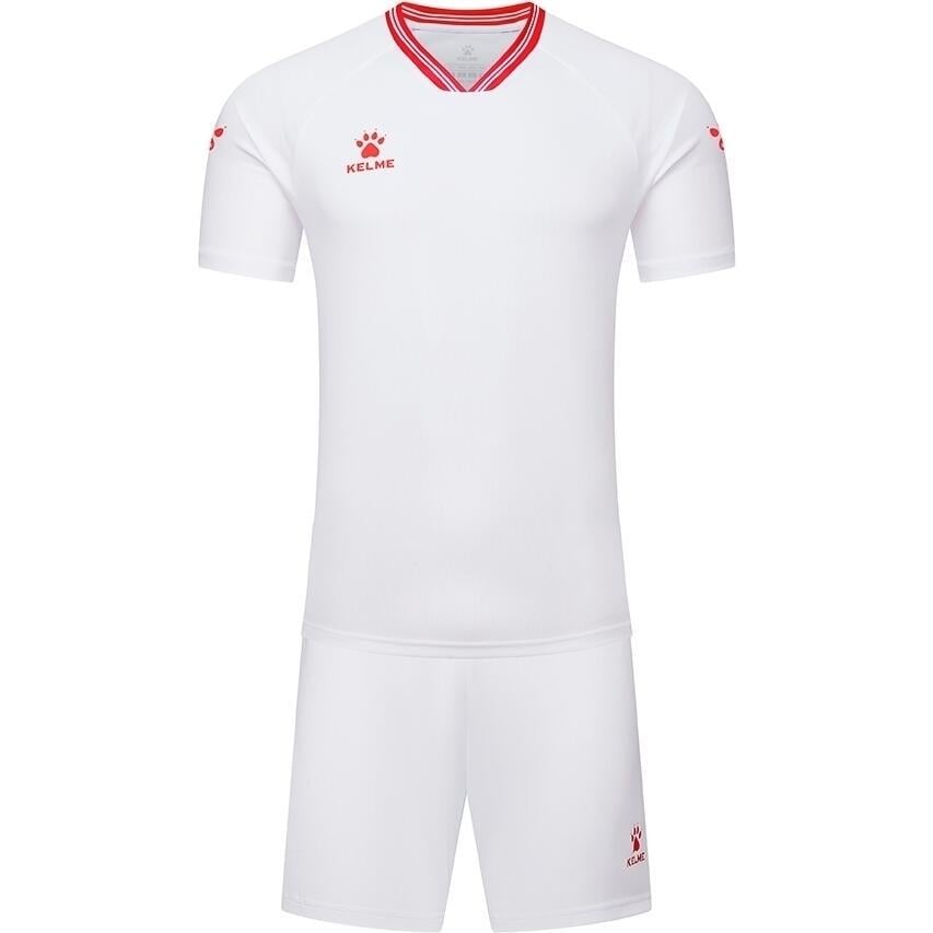 Комплект футбольной формы Kelme FARO XL Бело-красный (8451ZB1246.9107) Комплект футбольной формы Kelme FARO XL Бело-красный (8451ZB1246.9107)