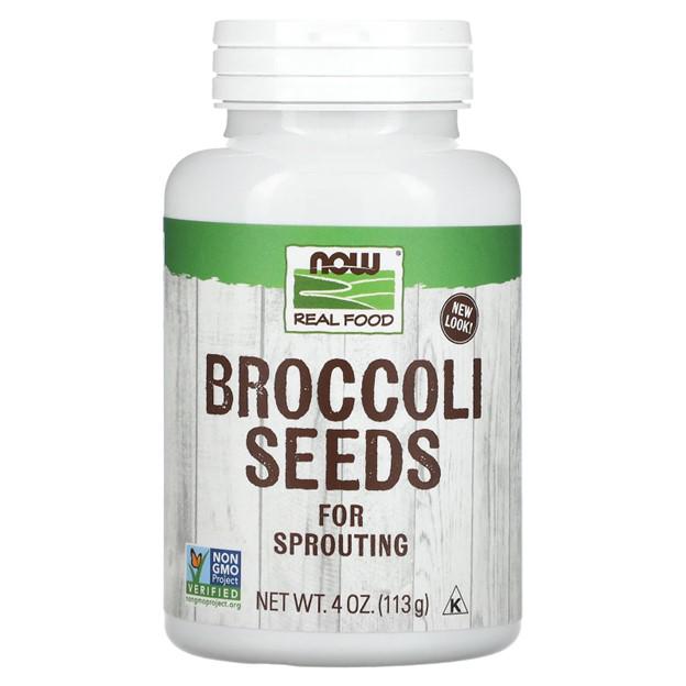 Насіння броколі Now Foods Broccoli Seeds 113 г (1251)