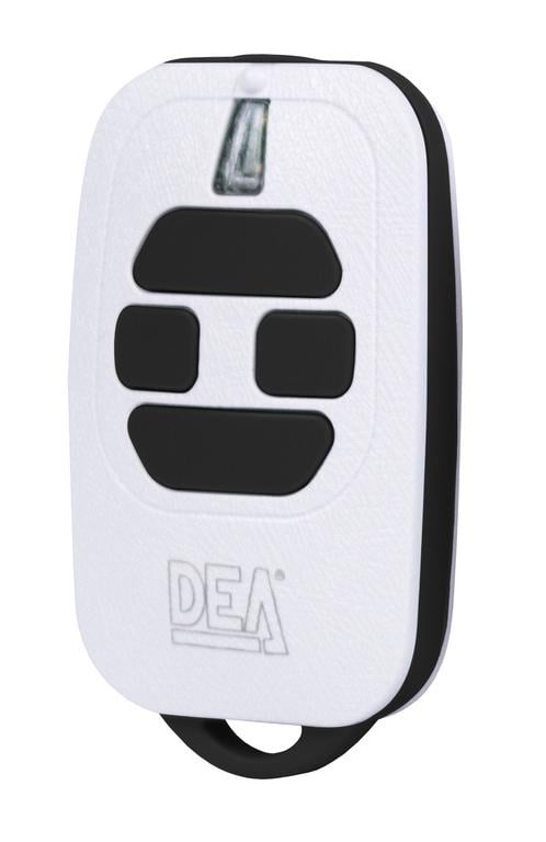 Пульт для автоматичних воріт і шлагбаумів DEA GTI4 4-канальний Білий - фото 2 Пульт для автоматичних воріт і шлагбаумів DEA GTI4 4-канальний Білий - фото 2