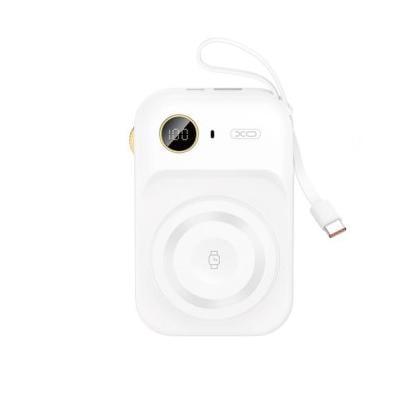 Повербанк Xo PR270 3в1 10000 mAh 22,5/20/15W Белый (31487682)