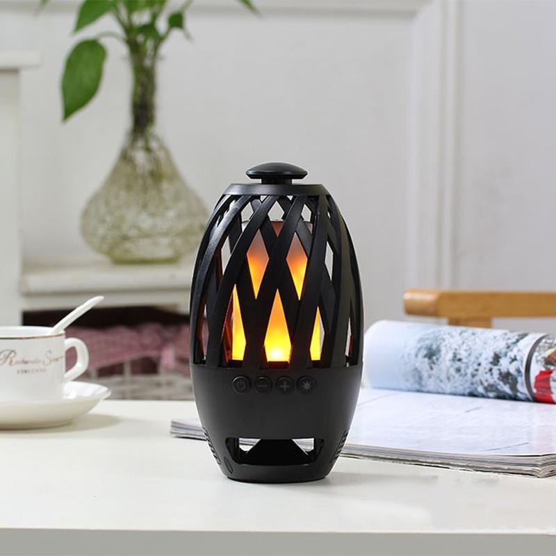 Беспроводная колонка Atmosphere BTS-596-2S c LED Bluetooth Black - фото 7