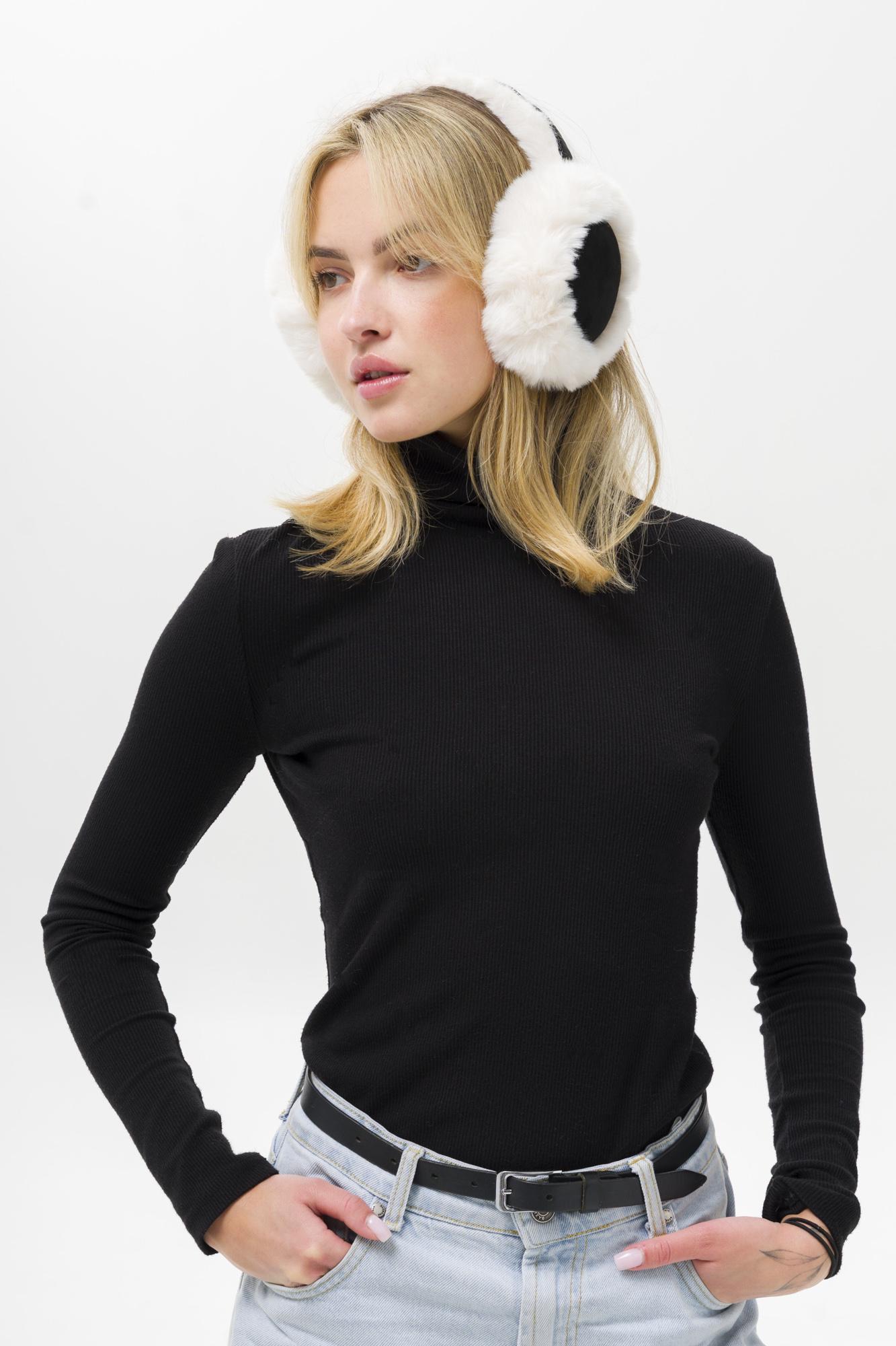 Наушники женские с замшей Without Ttiumf Black (8056056)