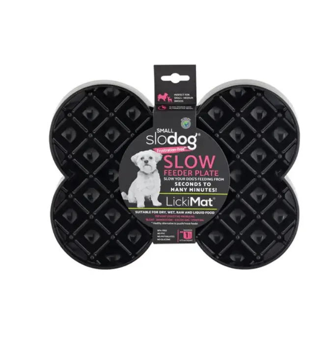 Коврик для медленного питания животных LickiMat Dog Small Slodog Black (24624348)