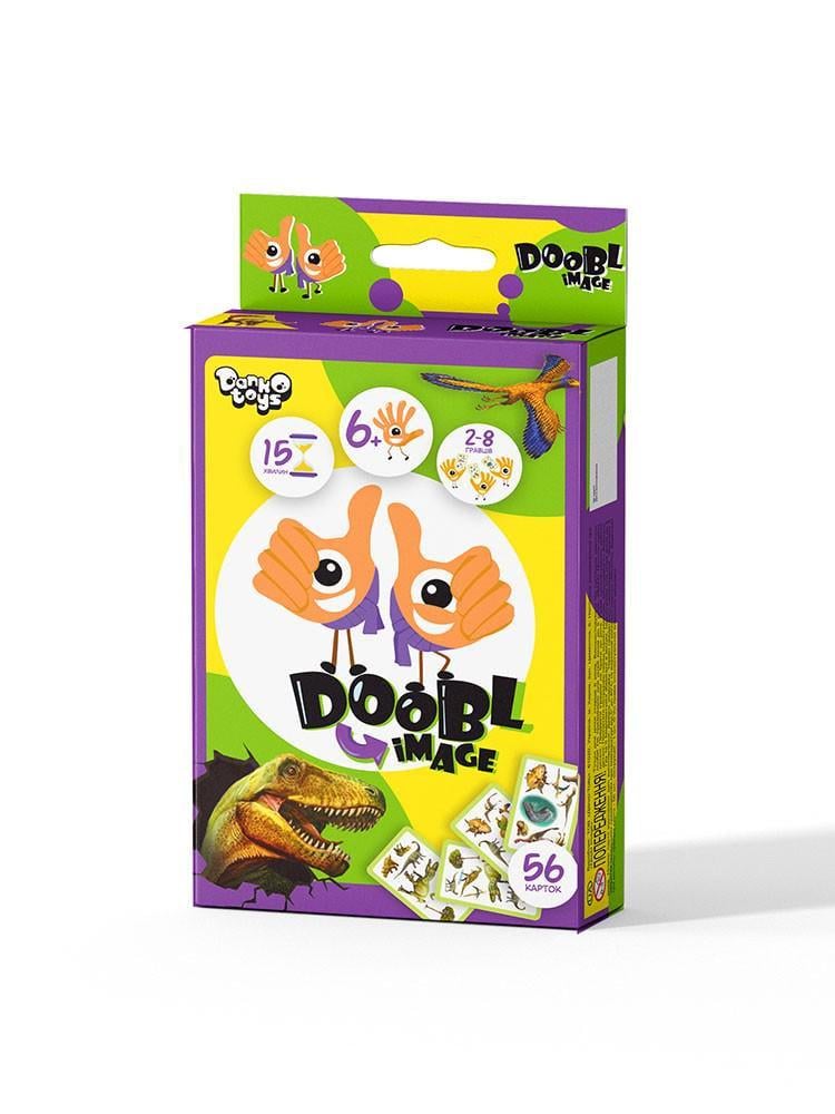 Настільна гра Danko Toys Doobl Image Dino 80 (MTT-144428)