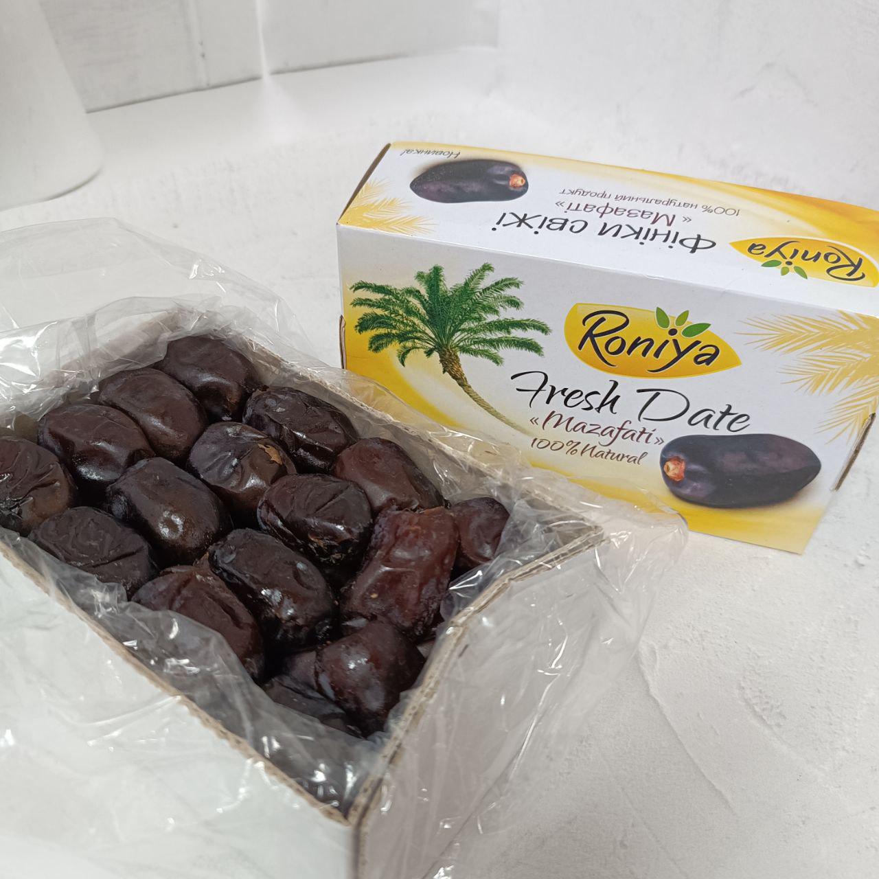 Сухофрукти Мазафаті Фініки в'ялені в коробці 600 г (24092138)