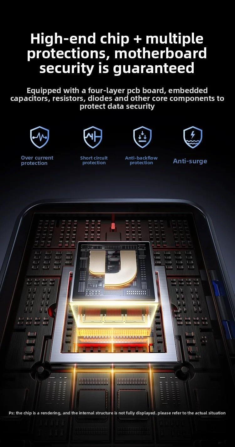 Хаб USB-C Ugreen 15 см 4 порти Сірий (65757) - фото 17 Хаб USB-C Ugreen 15 см 4 порти Сірий (65757) - фото 17