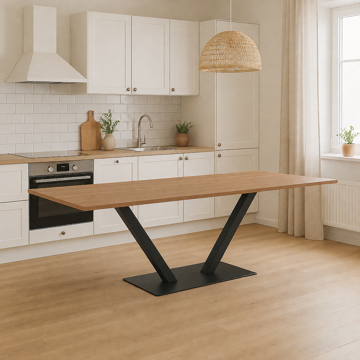 Стол EcoLoft IN-2915 в стиле лофт (36321660)