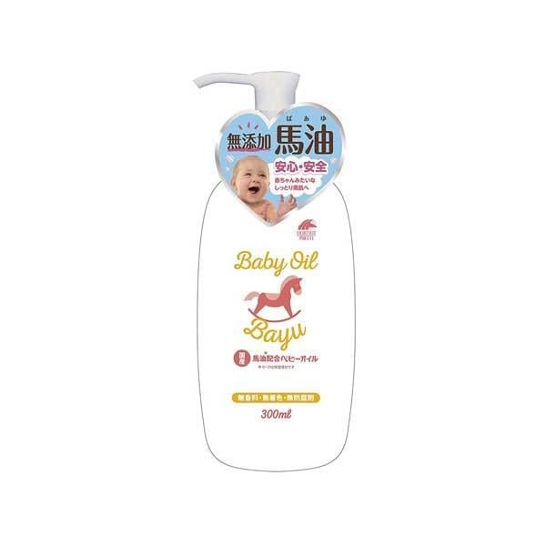 Масло детское Baby Oil With Horse Oil Unimat Riken с конским жиром 300 мл (868561)
