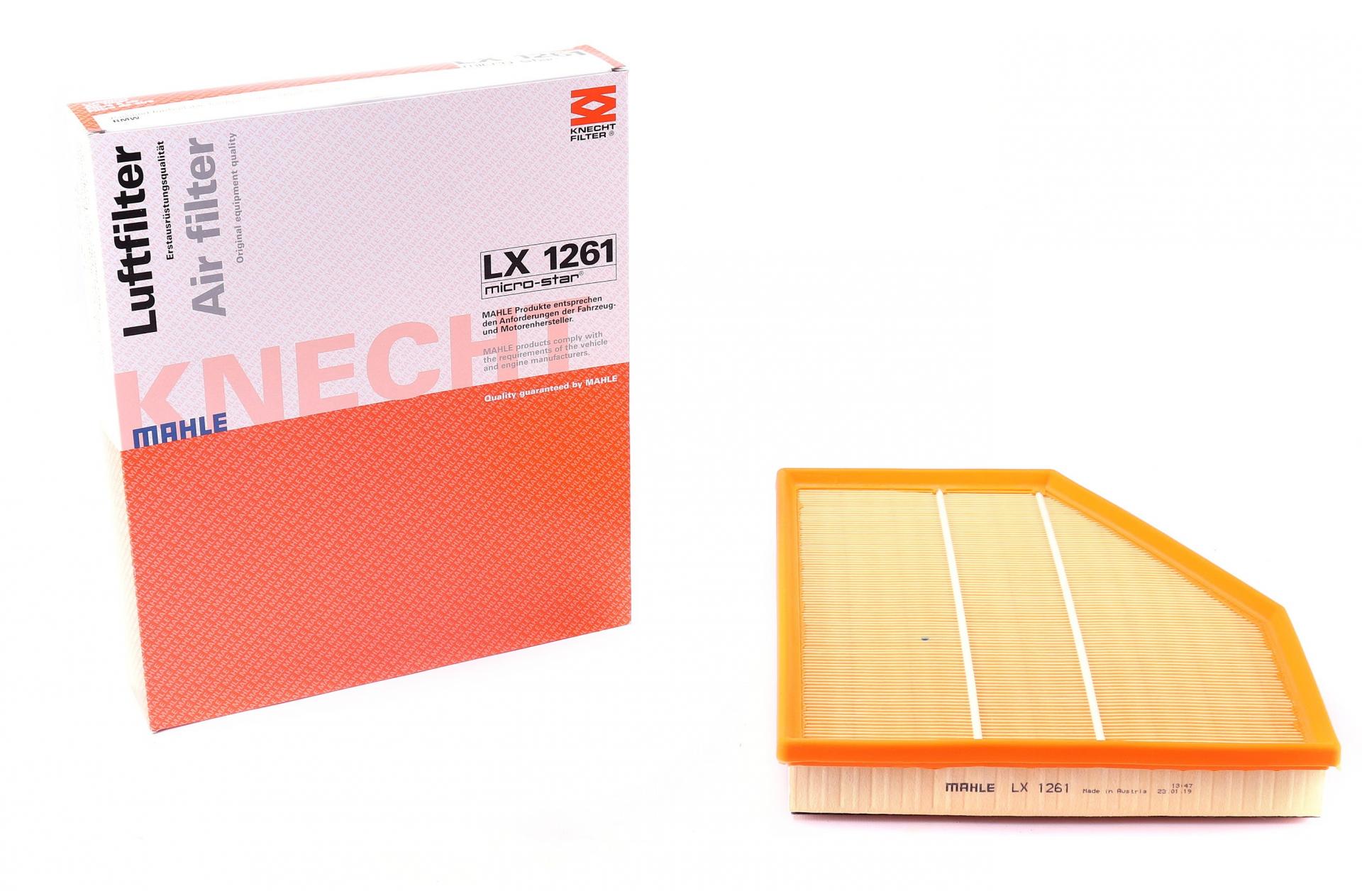 Фильтр воздушный KNECHT для BMW 5 E60/61 2,0/3,5d 04-10 (LX 1261)