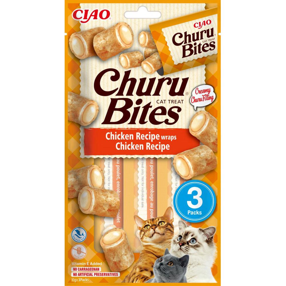 Лакомство для кошек Inaba Churu Bites Стики с курицей 3 шт./уп. (1927226969)