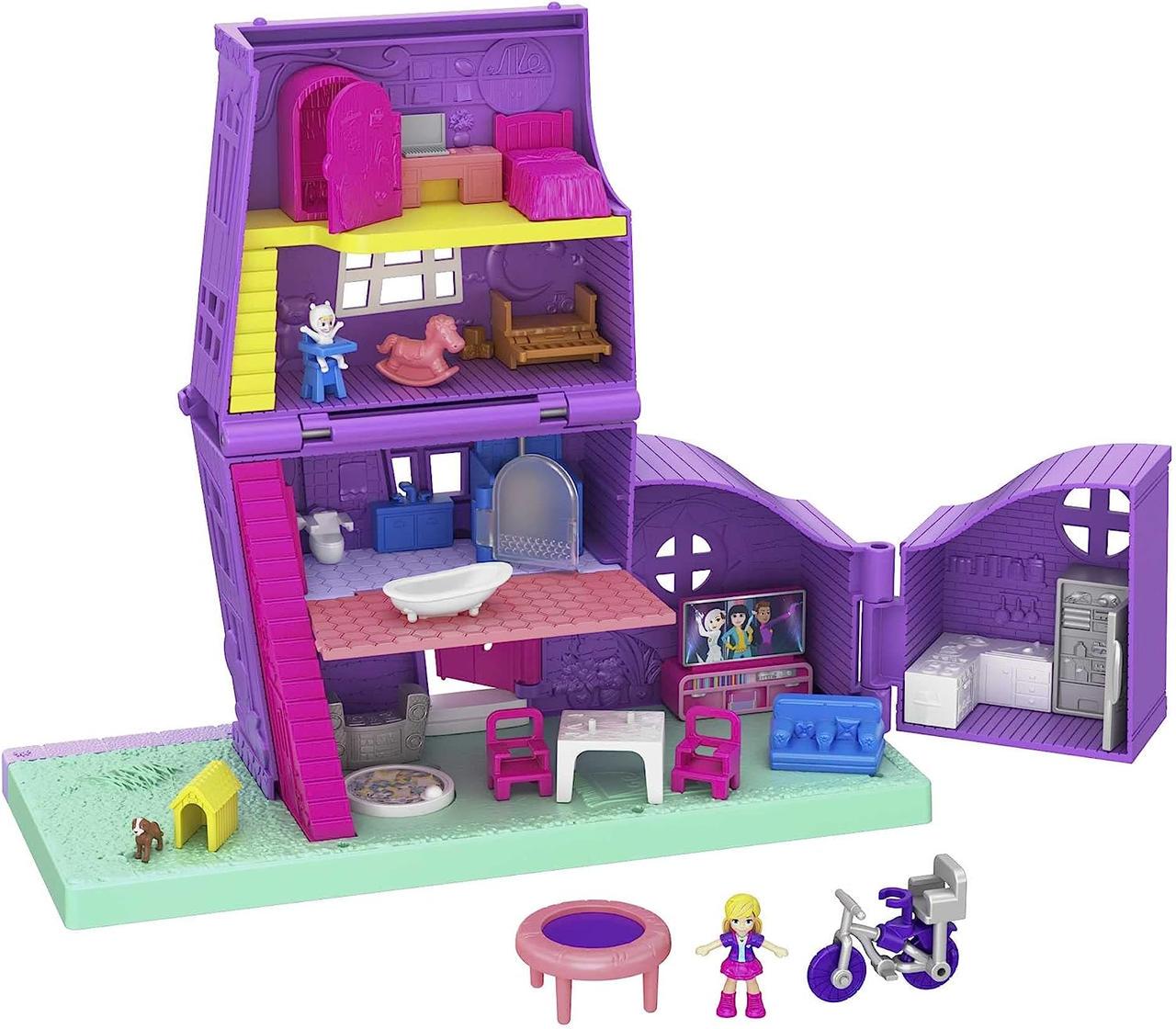 Игровой набор Polly Pocket Полли Покет и ее Домик GFP42