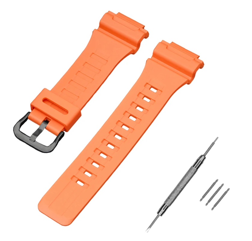 Ремінець для Casio AE-1000W Orange BK (3905)