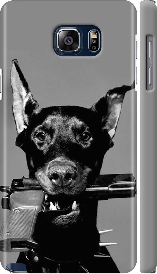 Чехол на Samsung Galaxy Note 5 N920C Доберман (2745c-127-42517)