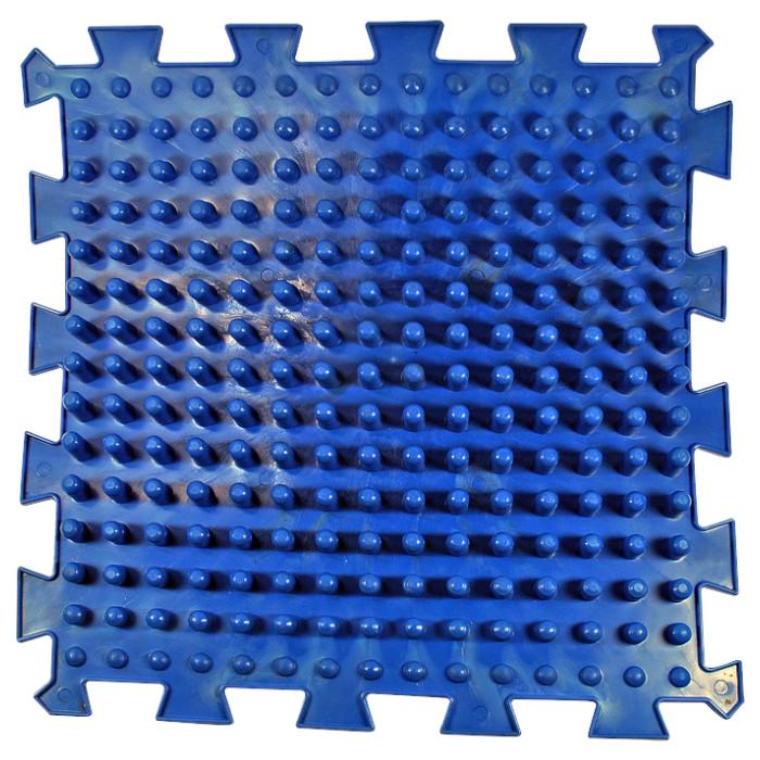 Коврик массажный Пазл Шипы 1 эл. Синий