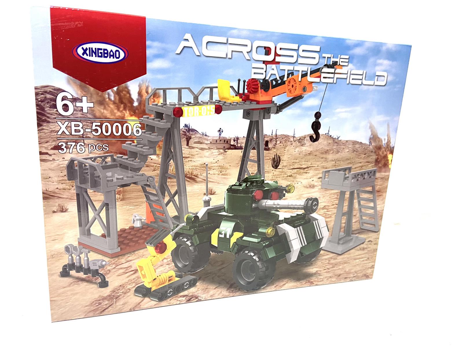 Конструктор Across the Battlefield 376 дет. (ХВ 50006)