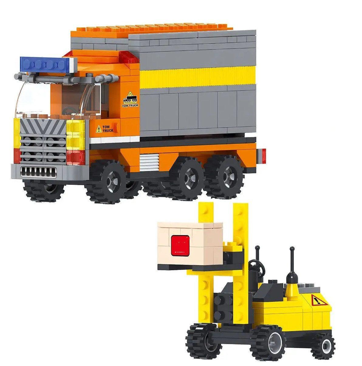 Конструктор AUSINI 29601 Погрузочная техника 279 деталей (26408989) - фото 4