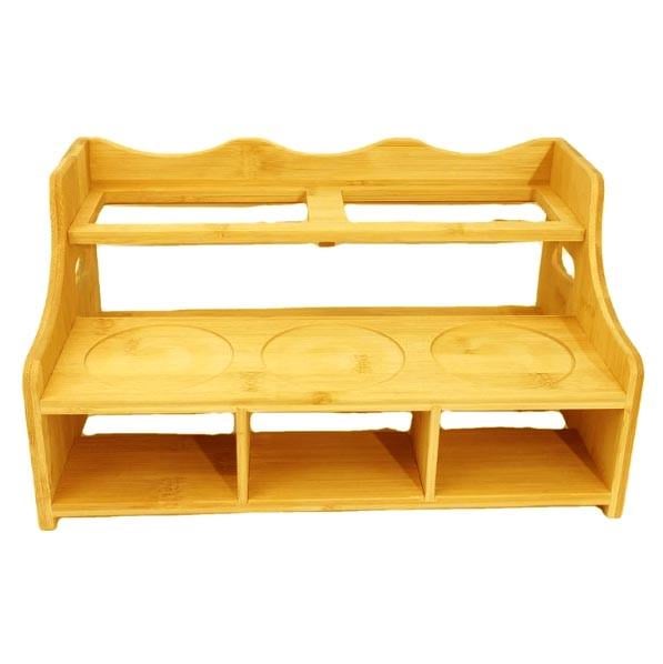 Полка настольная из дерева Талкорган Карри (ПСТ/002203)