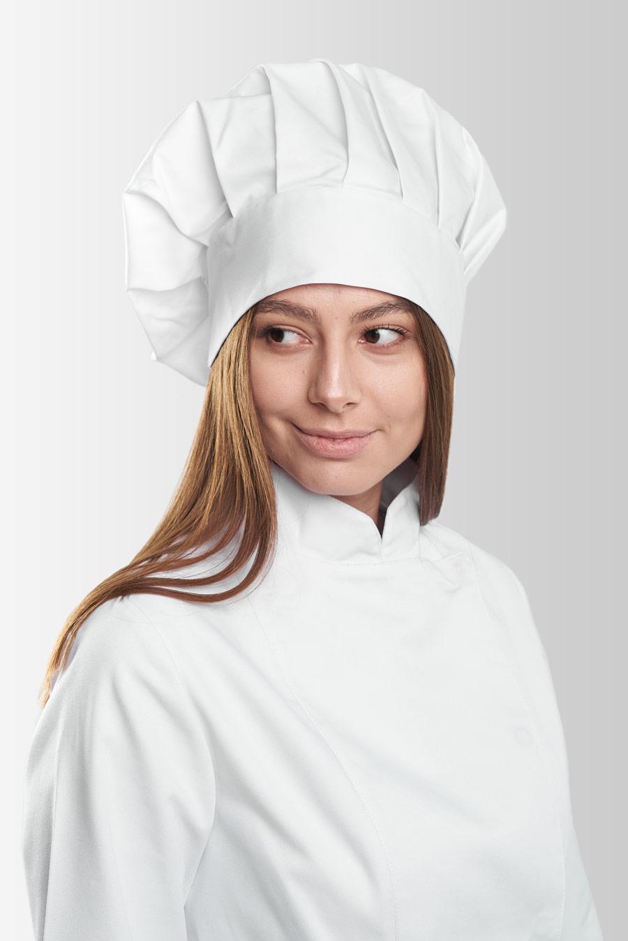 Ковпак кухаря Vsetex Білий (7329126)