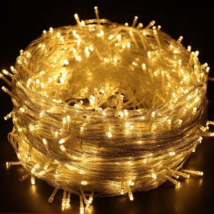 Гирлянда-нить 1000LED 8 режимов от сети 50 м Теплый Белый (TR-1000L-WW)