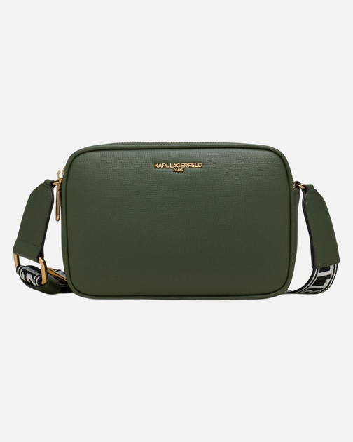 Жіноча сумка Karl Lagerfeld Paris Maybelle Small Crossbody Хакі (23830922)