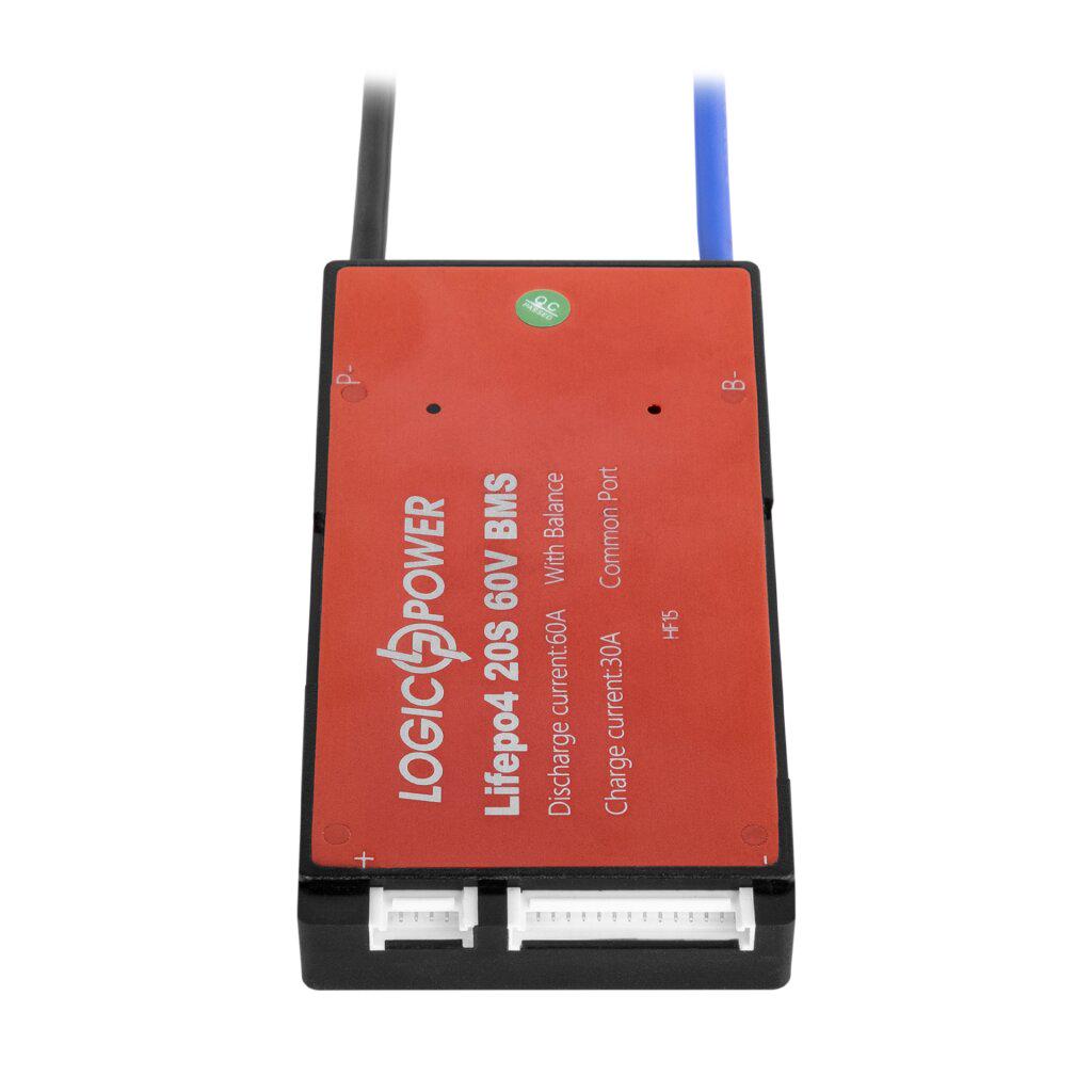 Плата BMS LogicPower 60V LiFePO4 20S 60A Dis 30A Ch с активной балансировкой (616871) - фото 2 Плата BMS LogicPower 60V LiFePO4 20S 60A Dis 30A Ch с активной балансировкой (616871) - фото 2