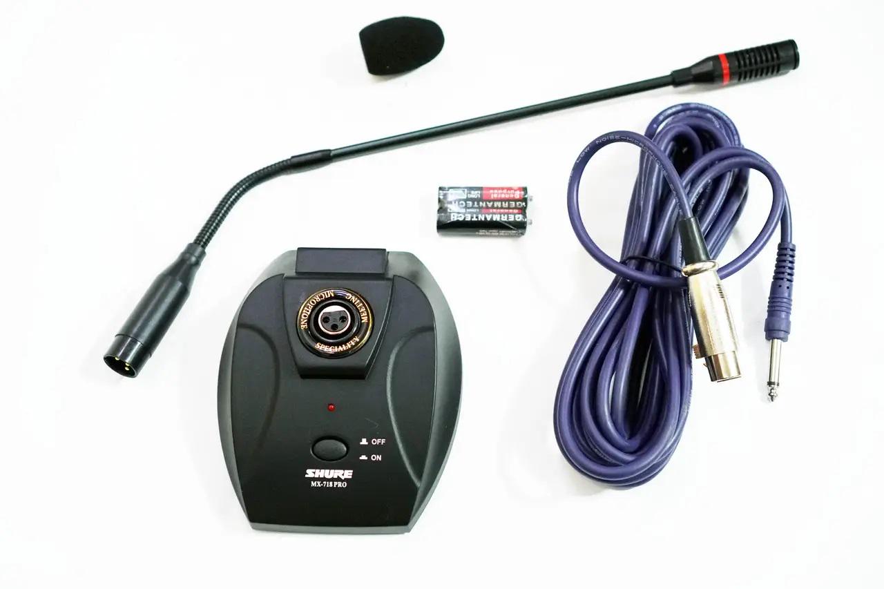 Радиомикрофон беспроводной Shure MX-Pro настольный для конференций спикерный (2079257995) - фото 2