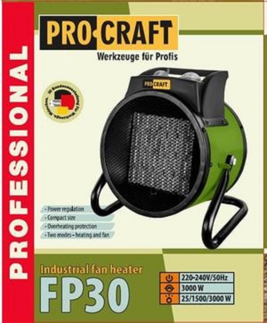 Тепловентилятор керамічний ProCraft FP30 2 режими - фото 7