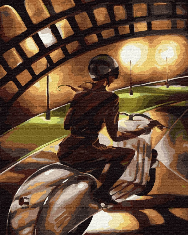 Картина по номерам Brushme Малышка на драйве (GX29722)