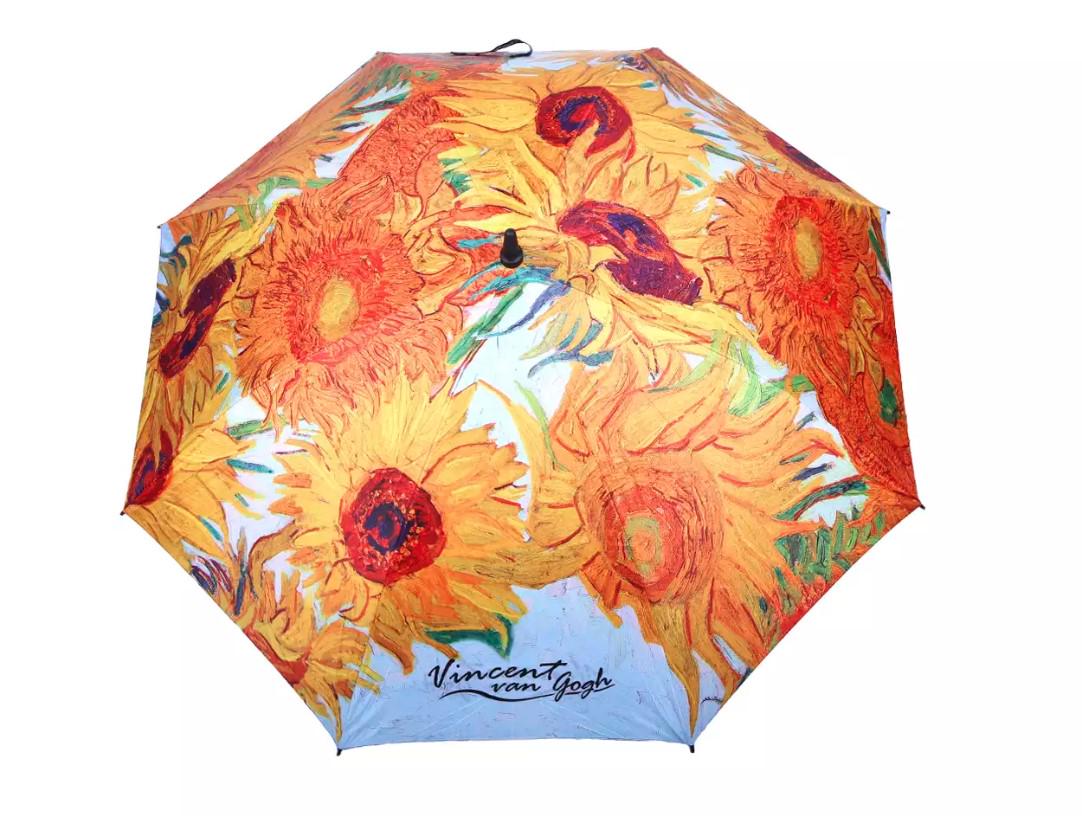 Парасолька-тростина автомат Carmani Соняхи h 93 см (021-6620)