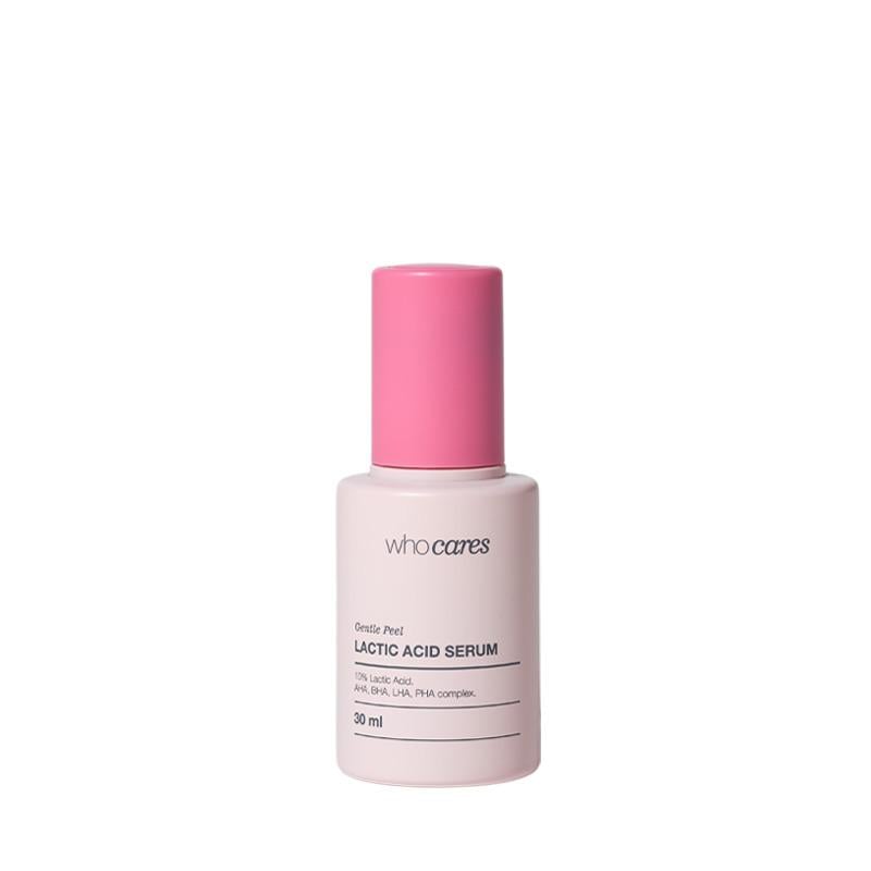 Сыворотка-пилинг с молочной кислотой несмываемая WhoCares Gentle Peel Lactic Acid Serum 30 мл