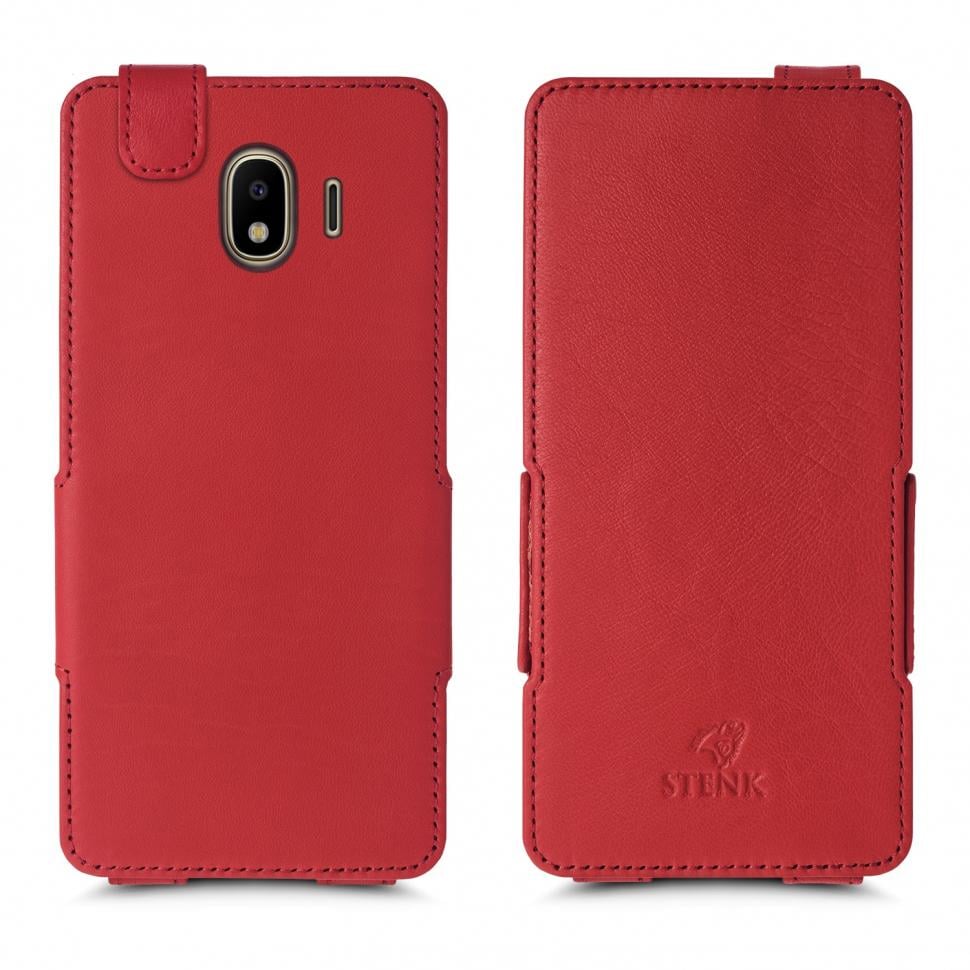 Чехол флип Stenk Prime для Samsung Galaxy J4 (2018) Красный (61023)