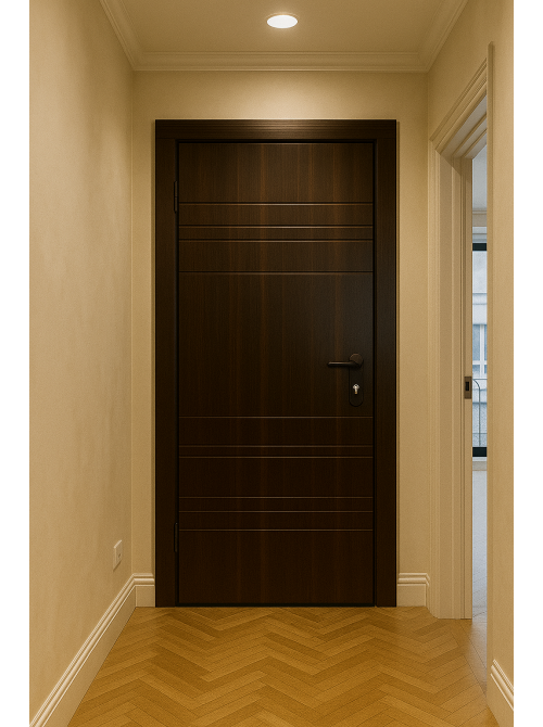 Дверь входная левая MSM Вулкан МДФ/МДФ 2050х860 мм Орех темный - фото 2 Дверь входная левая MSM Вулкан МДФ/МДФ 2050х860 мм Орех темный - фото 2