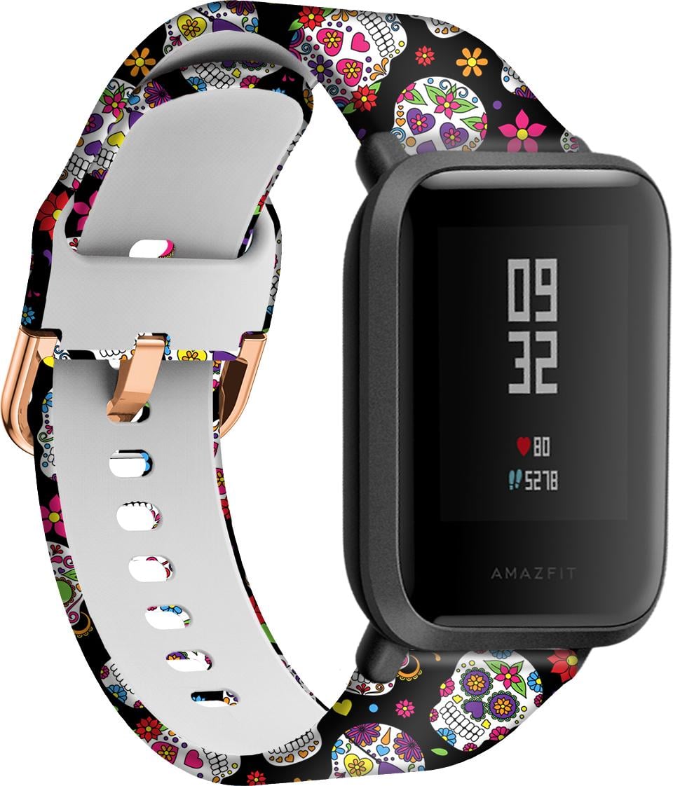 Ремешок Colorful для Amazfit Bip Skull (28462)