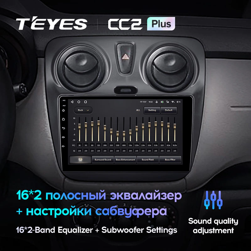 Автомагнитола штатная Teyes CC2 Plus для Renault Dokker 2012-2020 Android (1737813541) - фото 4