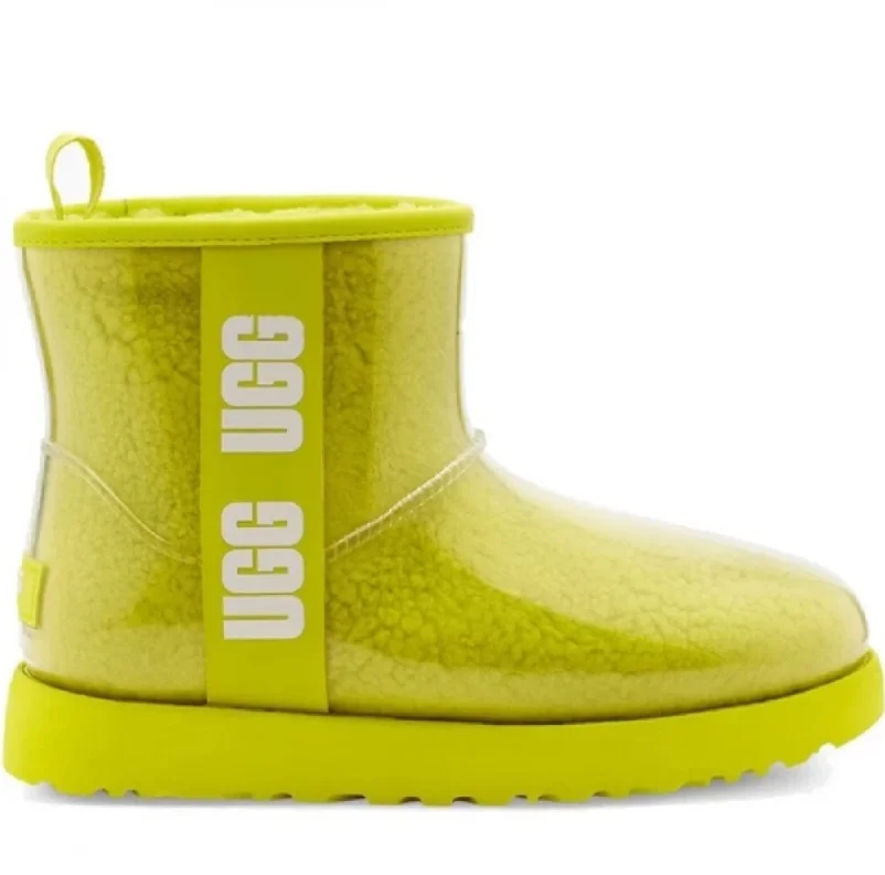 Уги жіночі UGG Classic Clear Mini Sulfur р. 36 Салатовий (13659)
