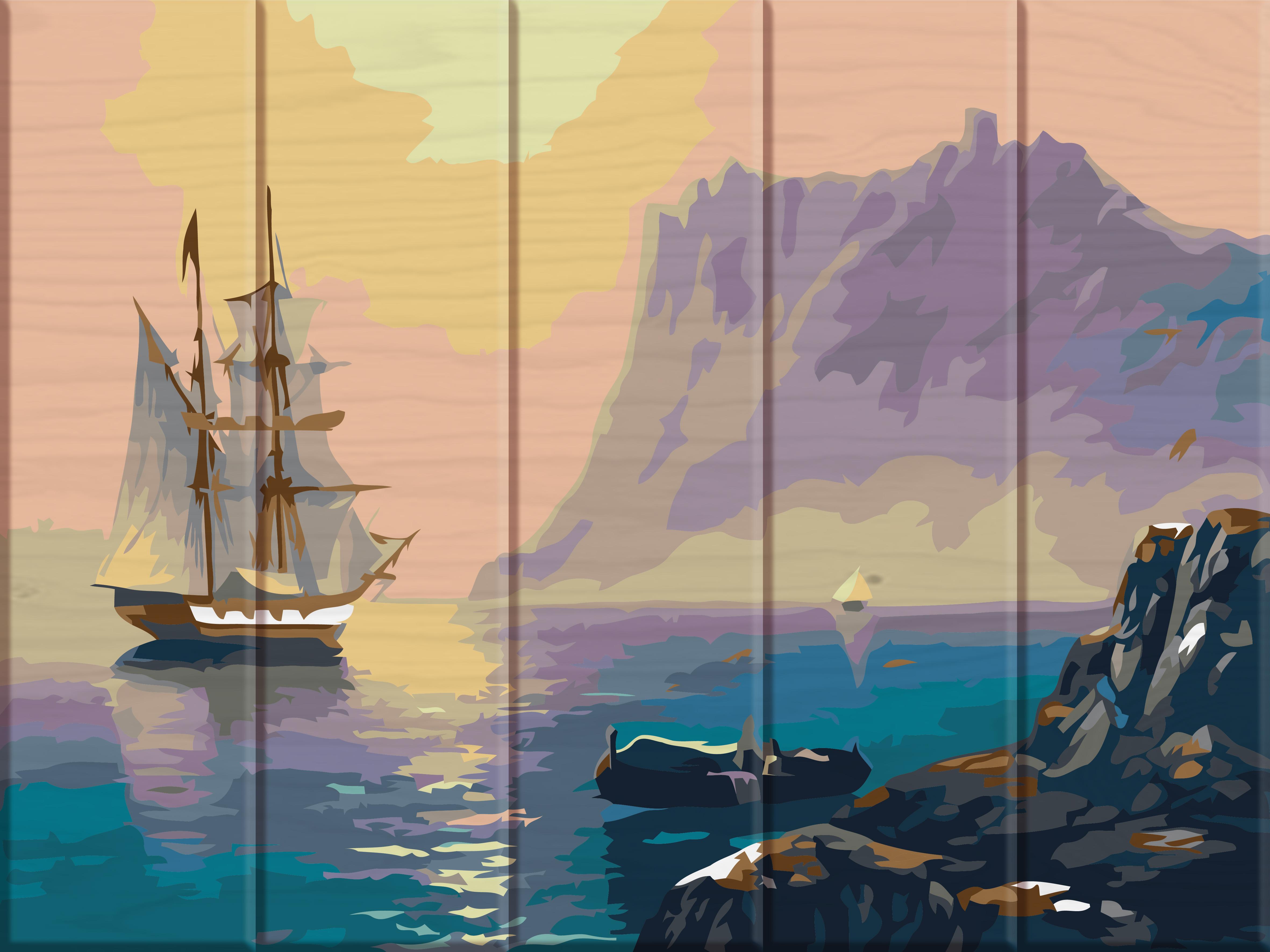 Картина по номерам Art Story Бухта 30x40 см (ASW038)